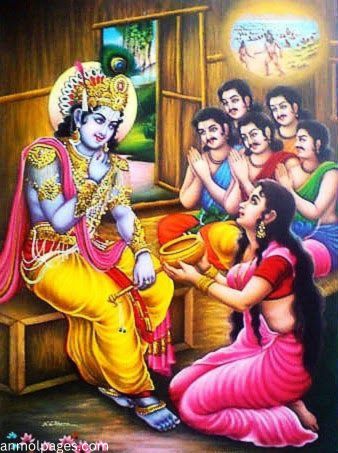 Shri Krishna aur Drupadi