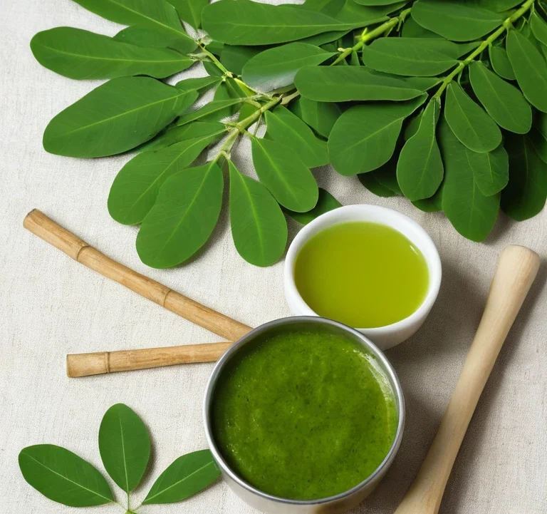 Moringa Leaves on an empty stomach